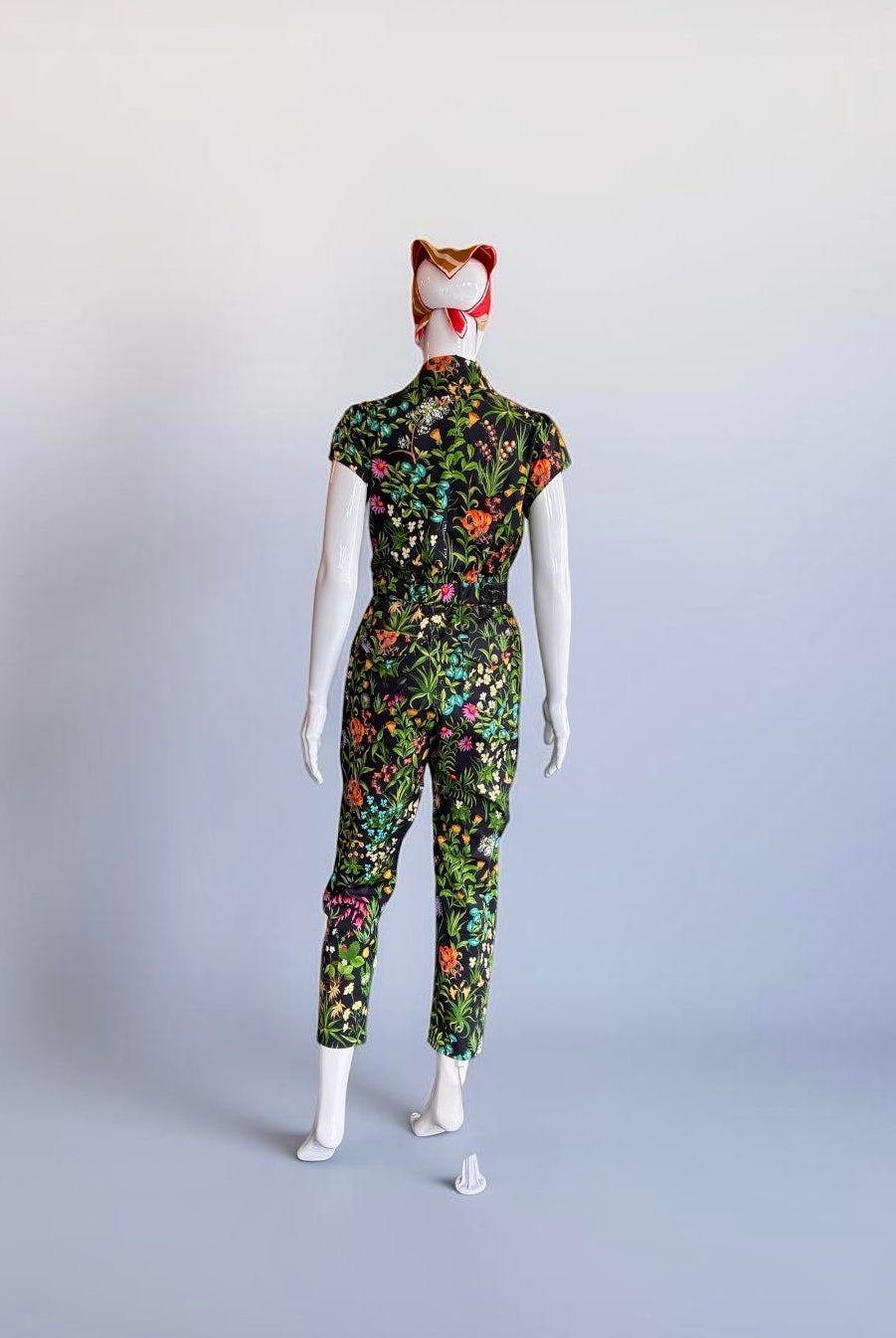The WOOLF Jumpsuit - short sleeve Lilies