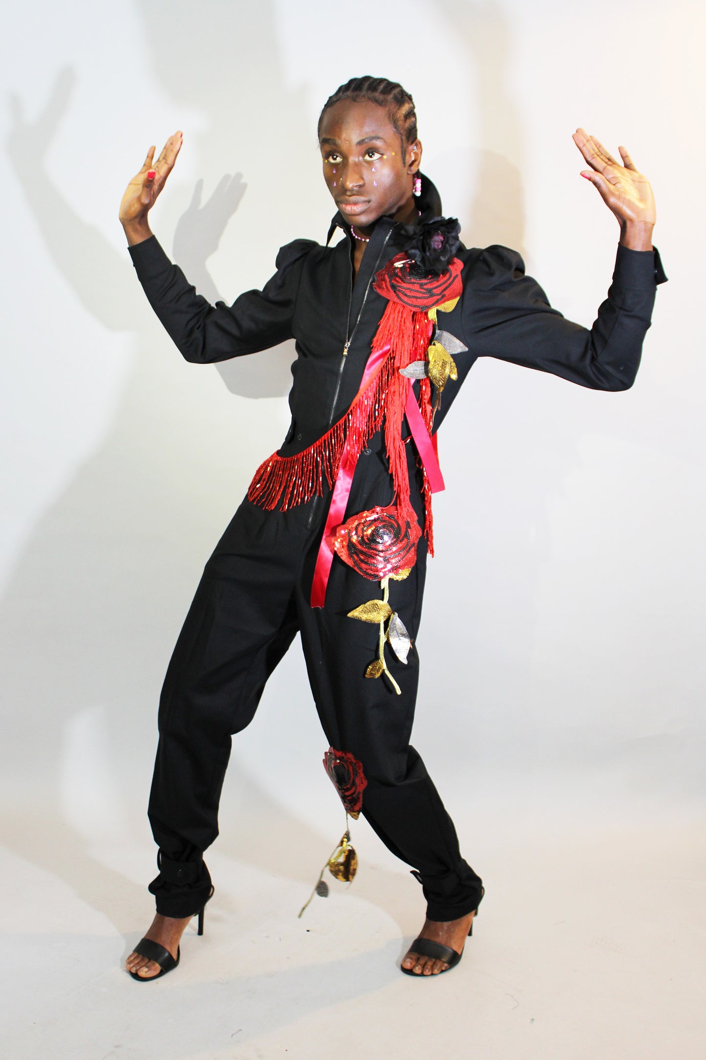 The Rose Garden Jumpsuit-an homage to Meow