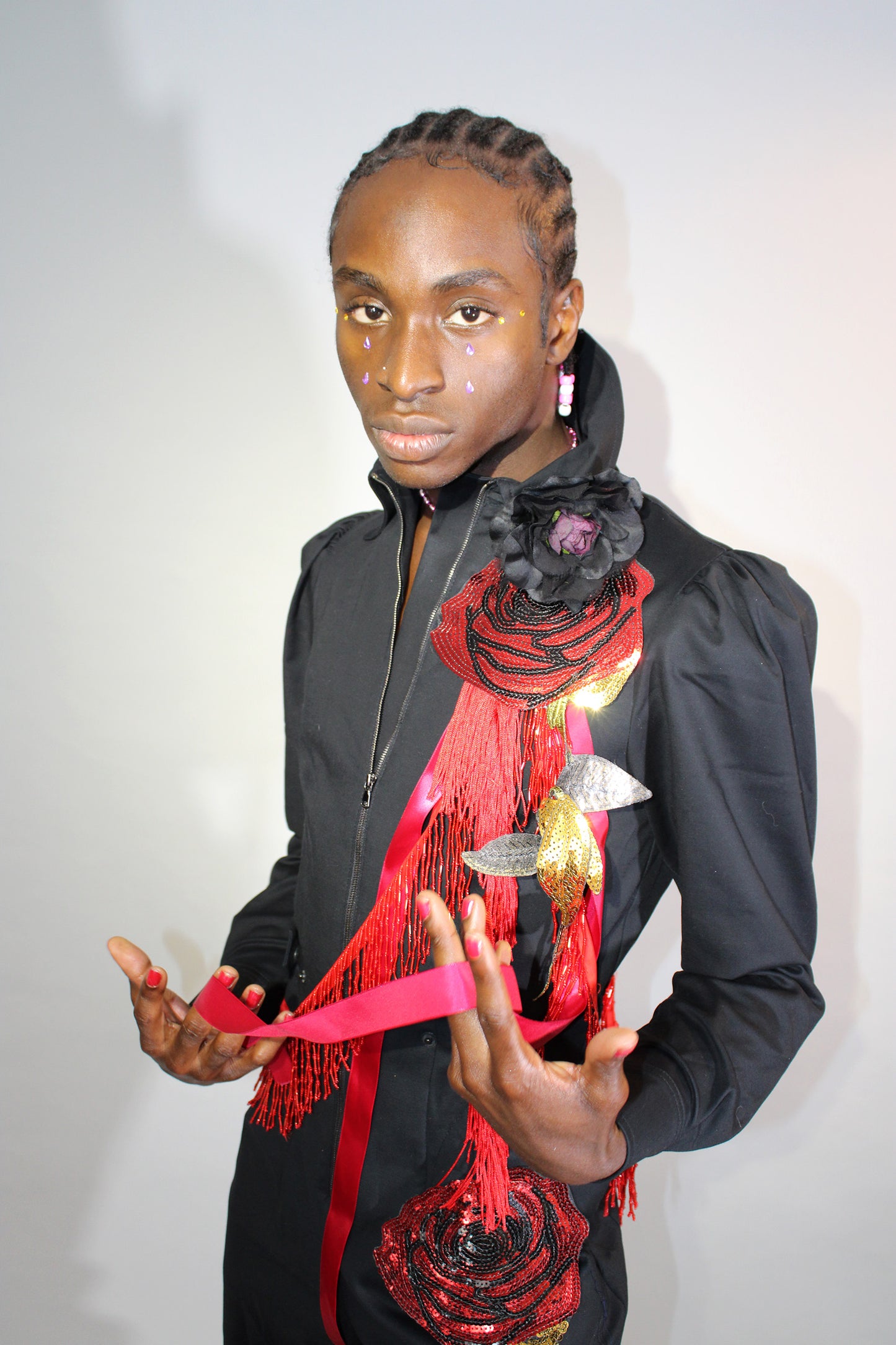 The Rose Garden Jumpsuit-an homage to Meow