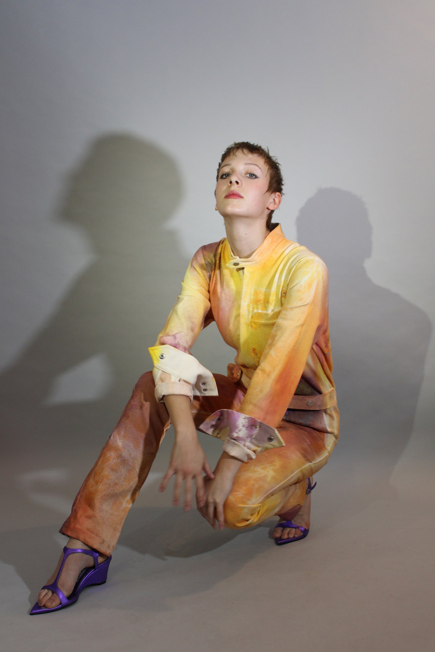 Living Lichen Hand-painted Jumpsuit