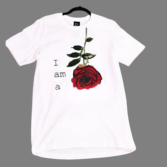 I AM A BEAUTIFUL MONSTER UNISEX T-Shirt - in Pink and Black Print
